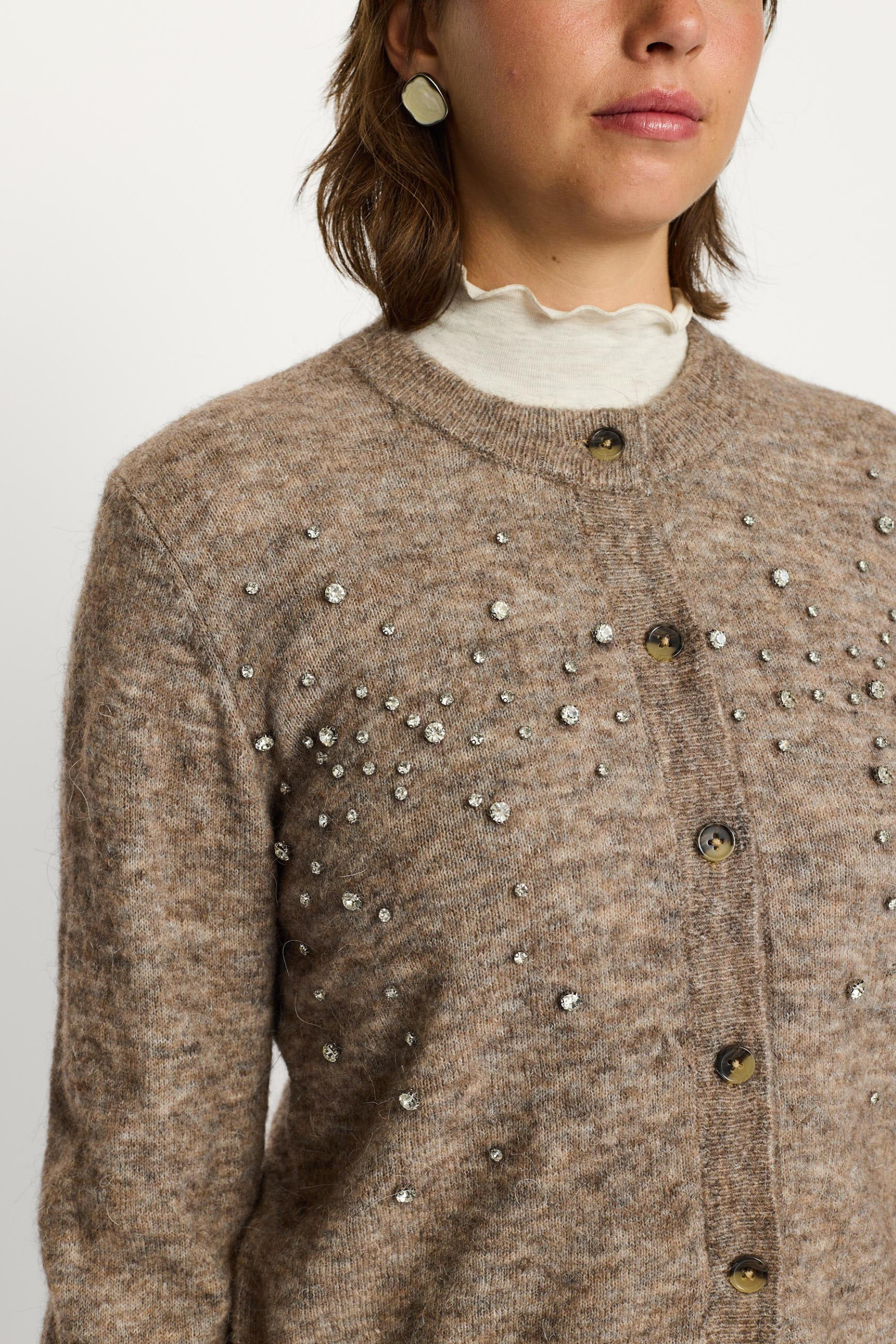 SRAllison Jewel Cardigan Strik